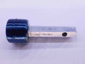 2 1/2 10 NS 2 SET THREAD PLUG GAGE 2.5 2.50 2.500 GO ONLY P.D. = 2.4350 UNS 3A - DW42219AA6