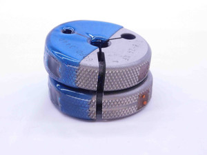 3/8 24 NF THREAD RING GAGES .375 .3750 GO NO GO P.D.'S = .3440 & .3410 UNF CHECK - DW42241OB6