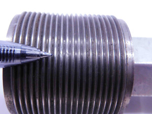 2" 12 UN 2A SET THREAD PLUG GAGE 2.0 2.00 GO NO GO P.D.'S = 1.9441 & 1.9380 - DW42293AE6