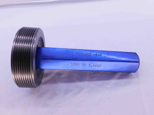 3.5270 10 NS 4 LEFT HAND THREAD PLUG GAGE 3.527 NO GO ONLY P.D. = 3.4657 L.H. - DW42303DH5