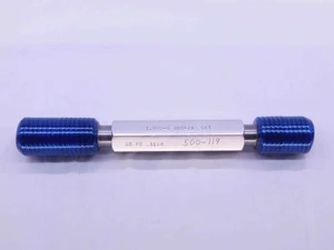 1" 8 UNC 2A SET THREAD PLUG GAGE 1.0 1.00 1.000 GO NO GO P.D.'S = .9168 & .9100 - DW42307CD5