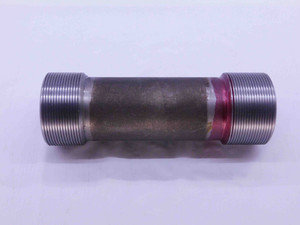 SHOP MADE 1 11/16 18 UNEF 3B THREAD PLUG GAGE 1.6875 GO NO GO = 1.6514 & 1.6563 - DW42308CD5