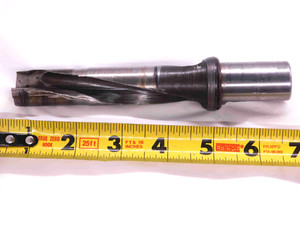 SANDVIK 24mm O.D. COOLANT INDEXABLE INSERT DRILL R416.2-0240L25-4 1" SHANK 2 FL - JJ3117CH5