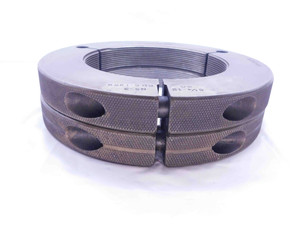 5 1/4 12 NS 3 THREAD RING GAGES 5.25 5.250 GO NO GO P.D.'S = 5.1959 & 5.1876 - DW42370AC6
