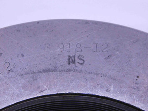 3.918 12 NS AN20 LOCKNUT THREAD RING GAGE 3.9180 GO ONLY P.D. = 3.8639 AN 20 3A - DW42375AC6