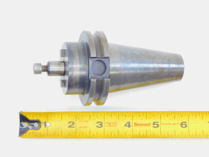 CAT40 KENNAMETAL 1/2 PILOT O.D. 1/4 KEY FACE MILL TOOL HOLDER CV40SM050138 STUB - JG5362CH5
