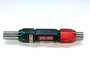 .6700 & .6900 PIN PLUG GAGE GO NO GO .6719 -.0019 OVERSIZE 43/64 17 mm .670 .690 - TD0063BT6