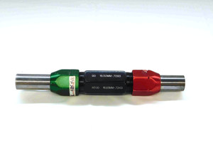 18.500 & 18.650 CL XX METRIC PIN PLUG GAGE GO NO GO ONSIZE 19 .7283 18.50 18.65 - TD0074BT6