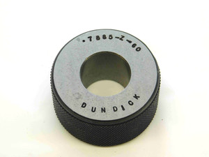 .7885 CLASS Z MASTER PLAIN BORE RING GAGE .7813 +.0072 OVERSIZE 25/32 20 mm - TD0091BB6