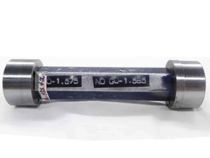 1.5750 & 1.5850 CL X PIN PLUG GAGE GO NO GO 1.5781 -.0031 1 37/64 40 1.575 1.585 - MP0013BT6