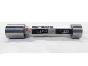 1.2118 & 1.2350 CL XX PIN PLUG GAGE GO NO GO 1.2344 +.0006 1 15/64 30.780 1.235 - MP0015BT6