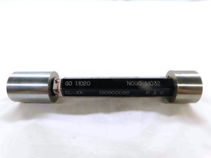 1.1020 & 1.1032 CL XX PIN PLUG GAGE GO NO GO 1.0938 +.0082 1 3/32 28 mm 1.102 - MP0034BT6