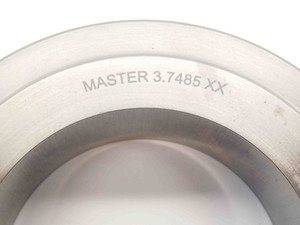 3.7485 CL XX MASTER PLAIN BORE RING GAGE 3.7500 -.0015 UNDERSIZE 3 3/4 95.212 mm - NS7582BY6