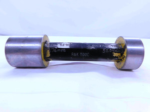 49.760 & 50.040 CL XX mm PIN PLUG GAGE GO NO GO 50.000 50 1.9701 49.76 50.04 - MP0046BT6