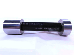 53.520 & 53.770 CL XX mm PIN PLUG GAGE GO NO GO 53.500 53.5 2.1169 53.52 53.77 - MP0060BT6