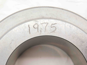 1.9750 MASTER PLAIN BORE RING GAGE 1.9688 +.0062 OVERSIZE 1 31/32 50 mm 1.975 - NS7629BY6