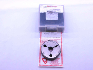 NEW 7/16 24 UNS 2A VERMONT THREAD RING GAGE .4375 GO ONLY P.D. = .4093 CHECK - DW42454VTGB