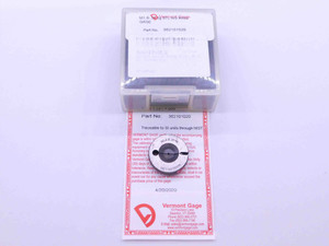 NEW M1.6 X .35 6g VERMONT THREAD RING GAGE 1.6 0.35 NO GO ONLY P.D. = 1.291 - DW42458VTGB