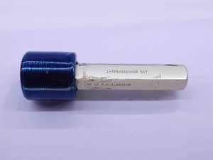 1 7/8 16 UN 3A SET THREAD PLUG GAGE 1.875 1.8750 NO GO ONLY P.D. = 1.8304 CHECK - DW42482AA6