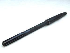 MORSE 0.3735 O.D. HSS REAMER MT1 SHANK 6 FL .3735 3/8 .3750 -.0015 UNDERSIZE - TD0200BD4