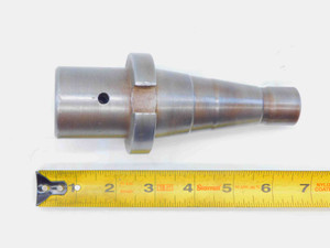 NMTB40 MORSE TAPER #2 TOOL HOLDER STUB 2 3/8 PROJ. MT2 TANG CROSS-PIN THRU HOLE - JG5535BJ6