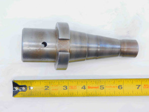 NMTB40 MORSE TAPER #2 TOOL HOLDER STUB 2 3/8 PROJ. MT2 TANG CROSS-PIN THRU HOLE - JG5544BJ6