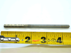 0.2463 OD HSS CHUCKING REAMER 0.23 SHANK 6 FL .2463 1/4 .2500 -.0037 UNDERSIZE - TD0207BD4