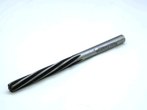 HALLWARD 0.2468 OD HSS REAMER .248 SHANK SPIRAL 6FL .2468 .2500 -.0032 UNDERSIZE - TD0210BD4