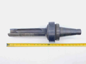 NMTB50 2 1/4 INDEXABLE END MILL TOOL HOLDER COOLANT THRU EXTENDED 13 1/2 PROJ.