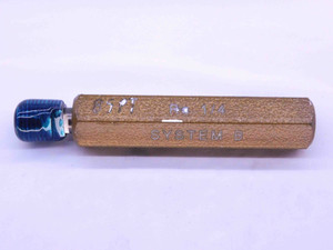 Rc 1/4 19 BSPT SYSTEM B PIPE THREAD PLUG GAGE .25 .250 .2500 BRITISH TAPER Rc1/4 - DW42546OB6
