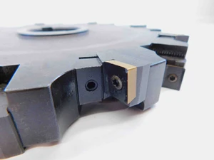 250mm O.D. X 25mm WIDTH STAGGERED TOOTH INDEXABLE SLOT CUTTER 16 INSERTS MILLING - JG5719QA4