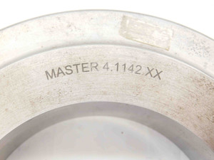 4.1142 CL XX MASTER PLAIN BORE RING GAGE 4.1250 -.0108 4 1/8 104.501 mm CHECK - NS7678BY6