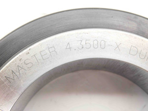 4.3500 CL X MASTER PLAIN BORE RING GAGE 4.3438 +.0062 4 11/32 110.490 mm 4.350 - NS7667BY6