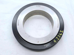 4.2362 CL Z MASTER PLAIN BORE RING GAGE 4.2344 +.0018 4 15/64 107.599 mm CHECK - NS7672BY6