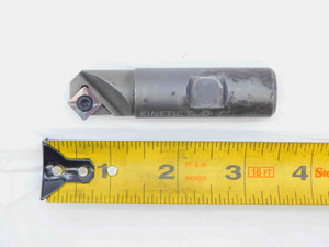 KINETIC TOOL 13/16 X 45 DEG INDEXABLE CHAMFER MILL SVMSP-081R-45 3/4 SHANK .8125 - JG5777BY6