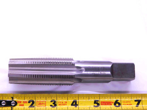 HANSON 1 3/8 12 NF GH-4 HSG TAPER TAP 6 STRAIGHT FLUTE 1.375 1-3/8-12 UNF H4 - JJ3316AX4