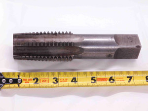 CARD 1 3/4 5 NC HSS TAPER TAP 6 STRAIGHT FLUTE 1.75 1-3/4-5 UNC USA MADE - JJ3327AX4