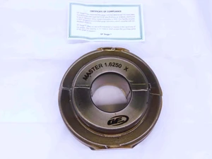 1.6250 CL X MASTER PLAIN BORE RING GAGE ONSIZE 1 5/8 41.275 1.625 SETTING CHECK - JJ3380GFG