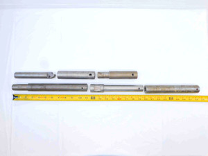 6pc LOT BORING BAR EXTENSION REDUCER SLEEVES 5/16 TO 3/4 I.D., 1" - 1 1/4 SHANK - JG5824BL6