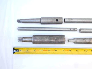13pc LOT OF TOOL HOLDER ADAPTER SLEEVES INNDER DIA. SIZES RANGE FROM 1/4 - 3/4 - JG5826BL6