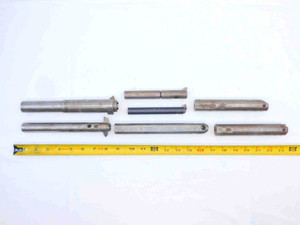 7pc LOT 1/2, 3/8, 1/4 SLOT WIDTH LATHE BIT BORING BARS 5/8, 3/4, 7/8, 1" SHANKS - JG5830DH5
