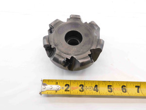 INGERSOLL 4" O.D. COOLANT FACE MILL HN6D40R01 1 1/2 PILOT 7 POCKETS HN-0605 4.0 - NS7733BY6
