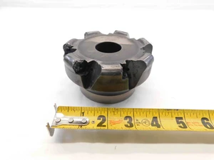INGERSOLL 4" O.D. COOLANT FACE MILL HN6D-40R01 1 1/2 PILOT 7 POCKETS HN-0605 4.0 - NS7734BY6