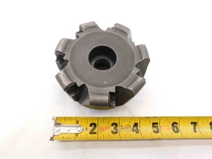 INGERSOLL 4" O.D. COOLANT FACE MILL HN6D40R01 1 1/2 PILOT 7 POCKETS HN-0605 4.0 - NS7739BY6