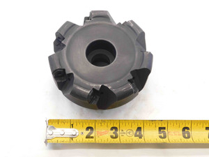 INGERSOLL 4" O.D. COOLANT FACE MILL HN6D-40R01 1 1/2 PILOT 7 POCKETS HN-0605 4.0 - NS7747BY6