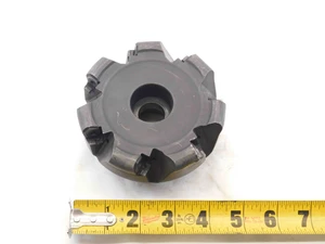 INGERSOLL 4" O.D. COOLANT FACE MILL HN6D-40R01 1 1/2 PILOT 7 POCKETS HN-0605 4.0 - NS7749BY6