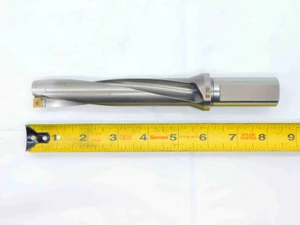 TAEGUTEC 25mm O.D. INDEXABLE INSERT DRILL TOP 5250-25T2-08 2 FL HOLDS SOMT 08T3 - JG5885BY6