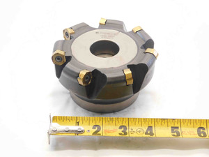 INGERSOLL 4" O.D. COOLANT FACE MILL HN6D-40R01 1 1/2 PILOT 7 POCKETS HN-0605 4.0 - NS7763BY6