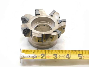 KYOCERA 4" O.D. FACE MILL MFWN904000R-7T 1 1/2 PILOT 7 POCKETS WN-0806 4.0 - NS7766BY6