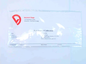 NEW CERTIFIED 3.6350 CL Z VERMONT MASTER PLAIN BORE RING GAGE 3.6250 +.0100 - JG5917BY6